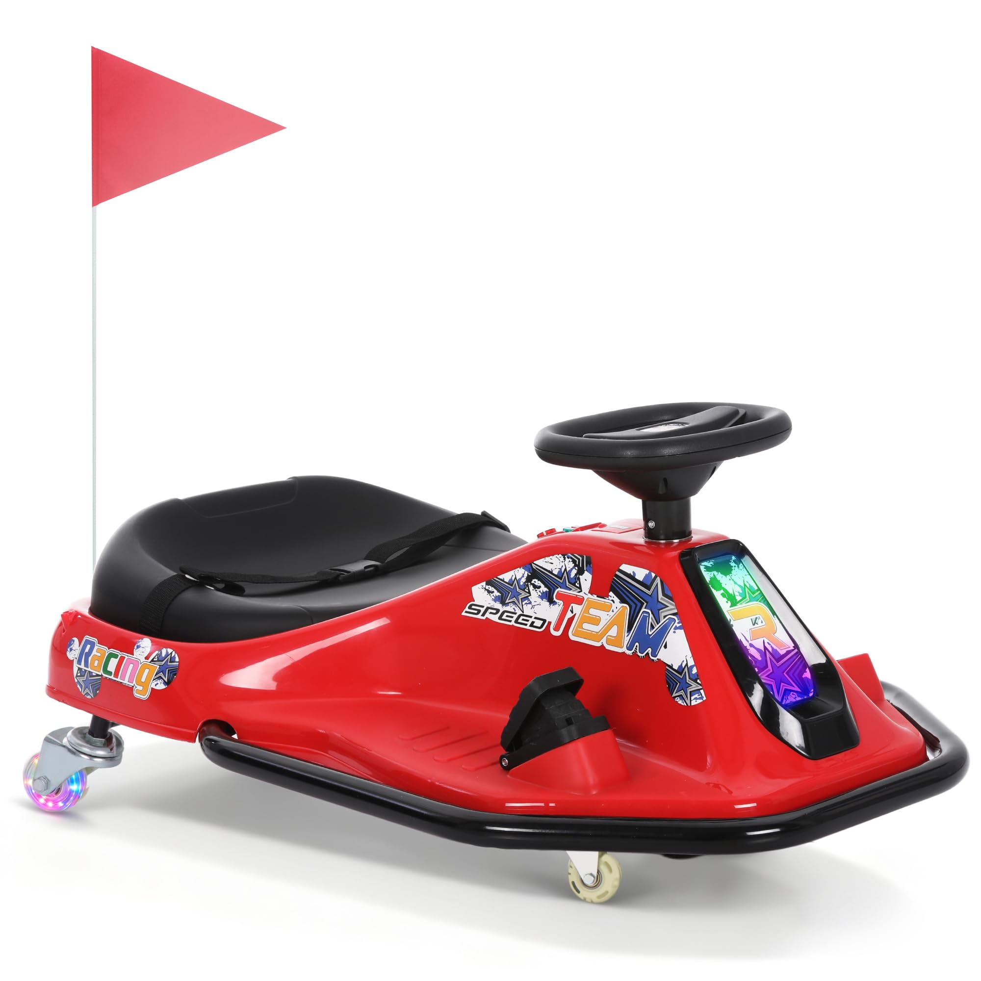 Amazon.com: Alphakids 24v Electric Drifting Go Kart for Kids Ages